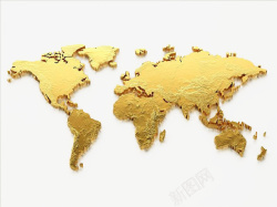 地图纹路金色地图纹理高清图片