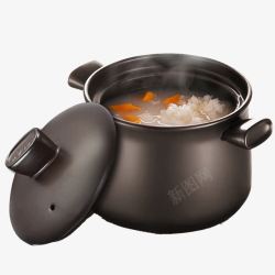 浓汤炖锅砂锅煲汤炖锅高清图片