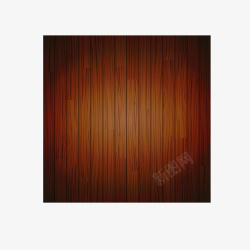 一根木头精致时尚深咖啡色竖纹木板矢量图高清图片