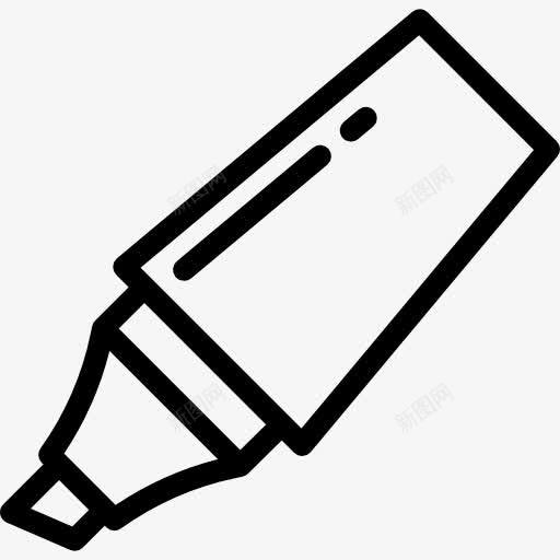 荧光图标png_新图网 https://ixintu.com 下划线 工具和器具 永久的 绘制 编辑 编辑工具 荧光笔