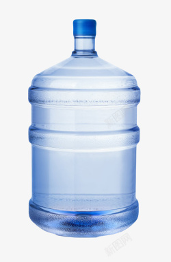 桶装纯净水蓝色解渴大桶家庭装一瓶饮料实物高清图片