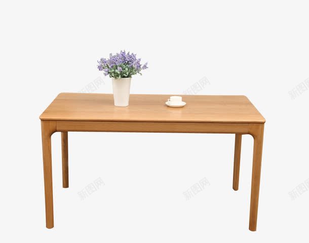 家具日式风格餐桌png免抠素材_新图网 https://ixintu.com 纯实木 经典款式 长方形餐桌 餐桌桌面