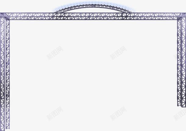 舞台铁架铁架灯png免抠素材_新图网 https://ixintu.com 舞台架 舞台设备 舞台铁架 铁 铁架