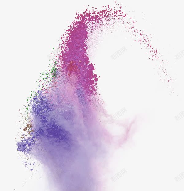 紫色清新沙尘效果元素png免抠素材_新图网 https://ixintu.com 免抠PNG 效果 效果元素 沙尘 清新 紫色