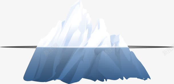 沉默的冰山png免抠素材_新图网 https://ixintu.com 冰山 冰河世纪 南极 南极冰山 模型 沉默 雪花