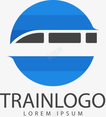 火车LOGO图标图标
