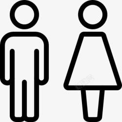 公共厕所公共厕所标志图标高清图片
