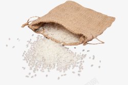 大米米袋编织袋子粮食素材