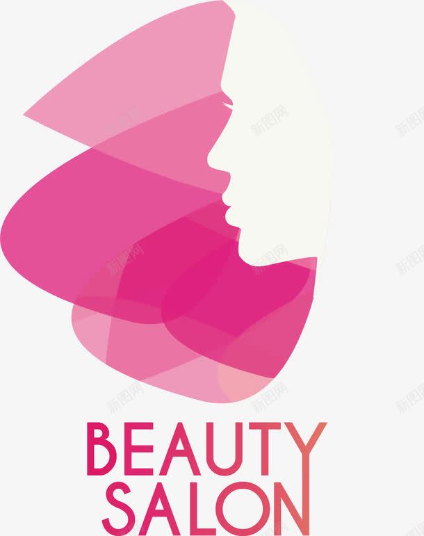 美女美容logo图标png_新图网 https://ixintu.com 卡通 女孩 整形标志 标志 美丽标志 美发标志 美容LOGO 英文