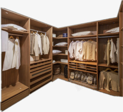 漂亮衣柜好看的深棕色衣柜高清图片
