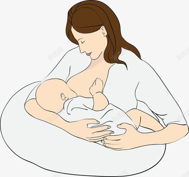 喂奶png免抠素材_新图网 https://ixintu.com 伟大的母爱 哺乳 妈妈 婴儿 母爱