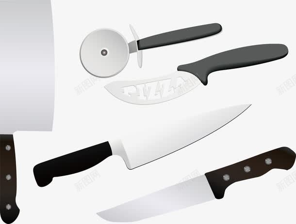 各种刀具png免抠素材_新图网 https://ixintu.com 做饭 厨房 快到碗里来 菜刀 质量 金属