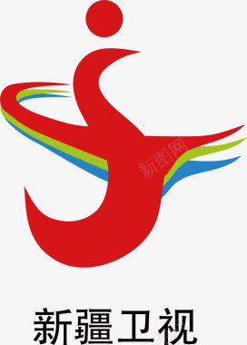 新疆卫视logo矢量图图标图标