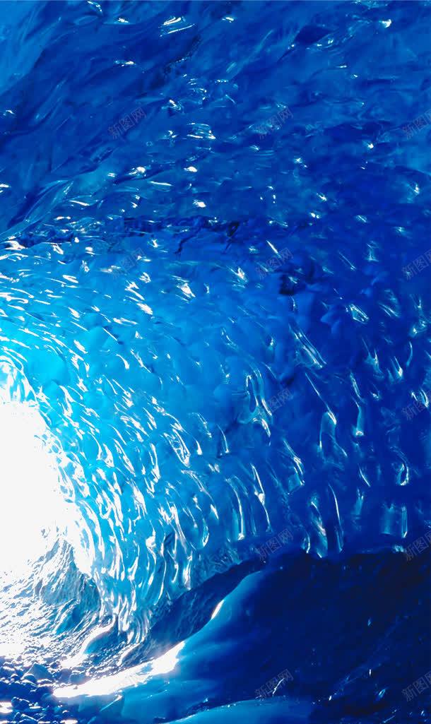 蓝色海水png免抠素材_新图网 https://ixintu.com 海水 海洋 液体 背景装饰 蓝色素材