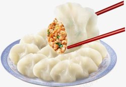 一盘水饺素材
