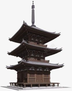 日本塔式建筑素材