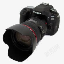 佳能EOS80D套机png免抠素材_新图网 https://ixintu.com 产品实物 单反相机 套机