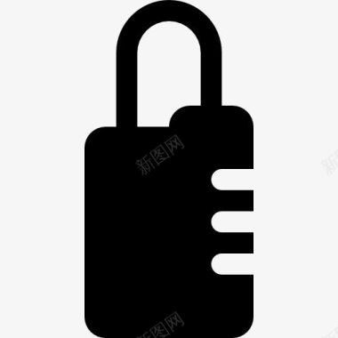 挂锁锁的标志与防伪码体系图标图标