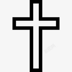 十字状天主教图标高清图片