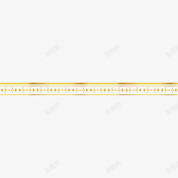金丝带png免抠素材_新图网 https://ixintu.com 金丝线 金色装饰图案 金色边线 金色边线素材下载