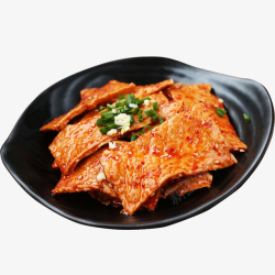 湖南新化特产麻辣豆腐干素材