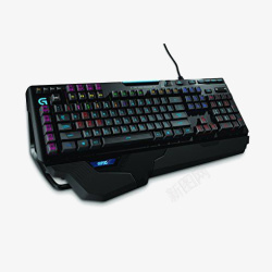 RGB键盘罗技游戏机械键盘高清图片