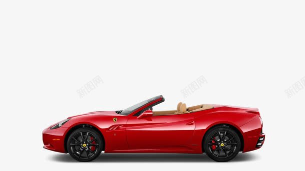 红色Ferraripng免抠素材_新图网 https://ixintu.com 产品实物 敞篷车 法拉利 赛车 跑车