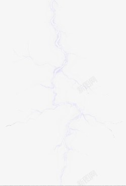 白色闪电光图闪电高清图片