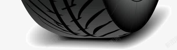 黑色卡通车胎png免抠素材_新图网 https://ixintu.com 卡通车胎 汽车 装饰图案 车辆 轮胎 黑色车胎