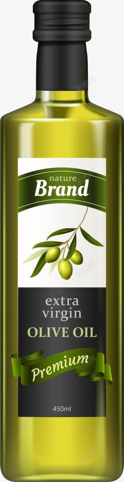 精品橄榄油一瓶橄榄油高清图片