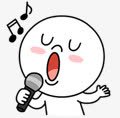 唱歌的卡通人png免抠素材_新图网 https://ixintu.com 唱歌的表情 唱歌类装饰 漫画人物唱歌