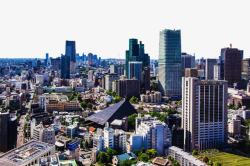 城市全景照片东京全景图高清图片