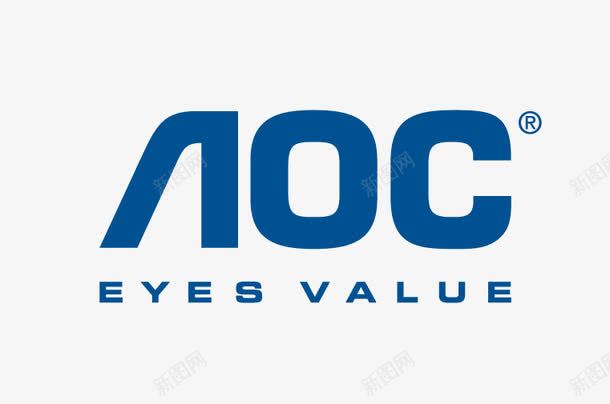 AOC图标png_新图网 https://ixintu.com AOC logo 显示器 矢量标志