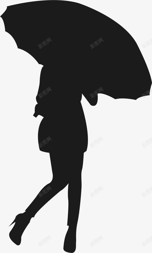 雨中行人图标png_新图网 https://ixintu.com 人物行走 徒步行走 行人行走 行走的人剪影 行走的力量 行走背影 行走路人 雨中行人