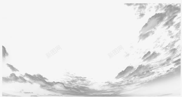 白色天空云彩效果png免抠素材_新图网 https://ixintu.com 云彩 天空 效果 白色 设计