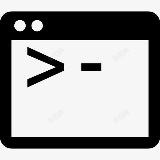 终端窗口图标png_新图网 https://ixintu.com Windows操作系统 操作系统 终端 计算机技术 软件