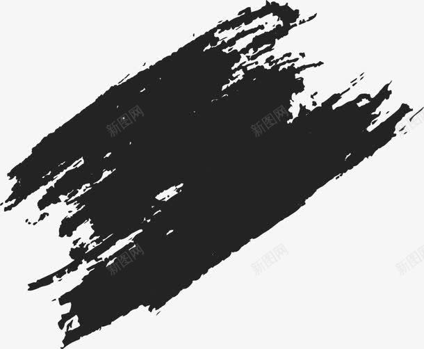 创意黑色涂鸦png免抠素材_新图网 https://ixintu.com 创意涂鸦 抽象 晕染效果 水墨 黑色晕染 黑色涂鸦
