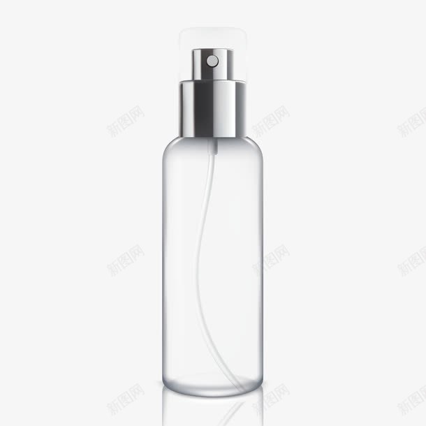 喷壶png免抠素材_新图网 https://ixintu.com 3D PNG免扣图下载 塑料瓶 美妆 装饰 透明 透明塑料瓶样机