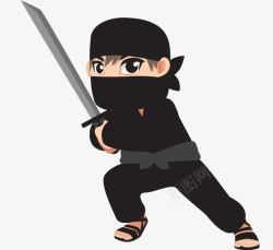 日本的忍者武士忍者高清图片