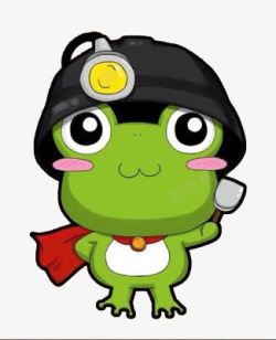 青蛙帽子卡通青蛙高清图片