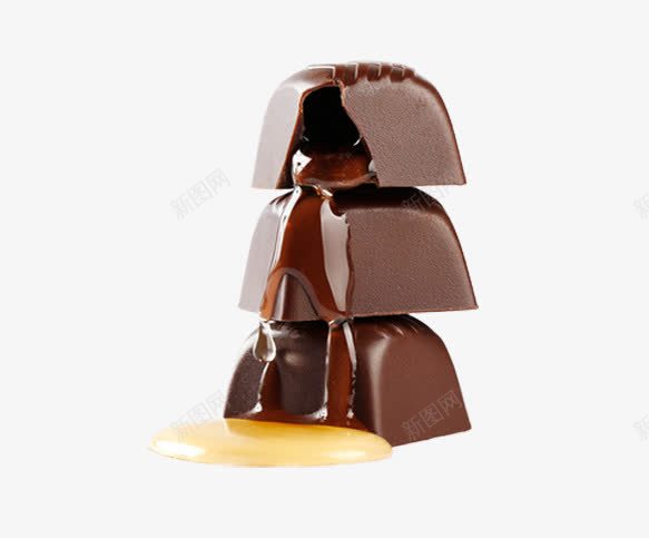 酒心巧克力片png免抠素材_新图网 https://ixintu.com 健康食品 糖果类 美味的巧克力 酒心巧克力实物图 黑色的巧克力图片