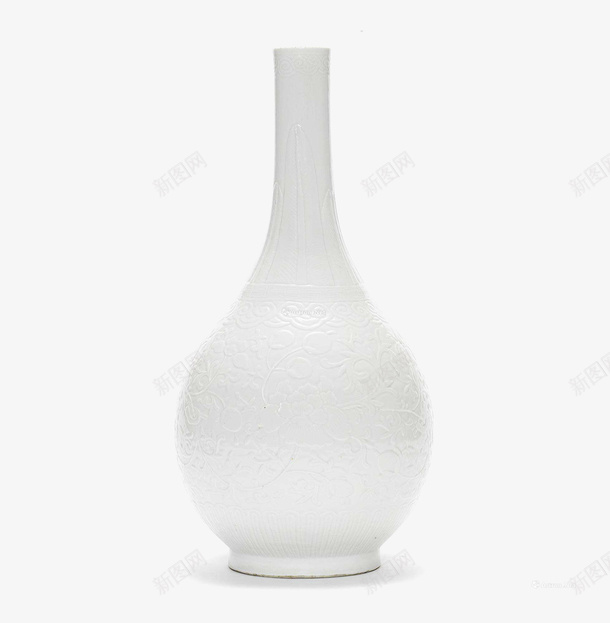 白色瓷瓶png免抠素材_新图网 https://ixintu.com 瓶子 瓷器 白瓷瓶 白色 茶具