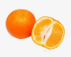 新鲜橘子素材