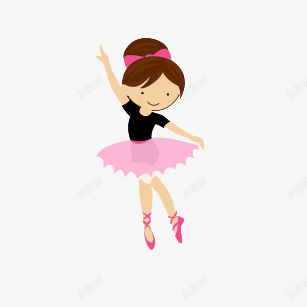 可爱的粉色卡通芭蕾舞女孩插画免png免抠素材_新图网 https://ixintu.com 优雅 可爱 可爱的粉色卡通芭蕾舞女孩插画免抠免费下载 女孩 少儿 少儿芭蕾 插画 美丽 舞者 芭蕾 芭蕾舞 表演 跳舞
