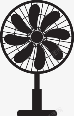 风扇循环图标图标