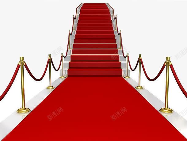 红地毯阶梯楼梯png免抠素材_新图网 https://ixintu.com 春节地毯 楼梯 红地毯 阶梯