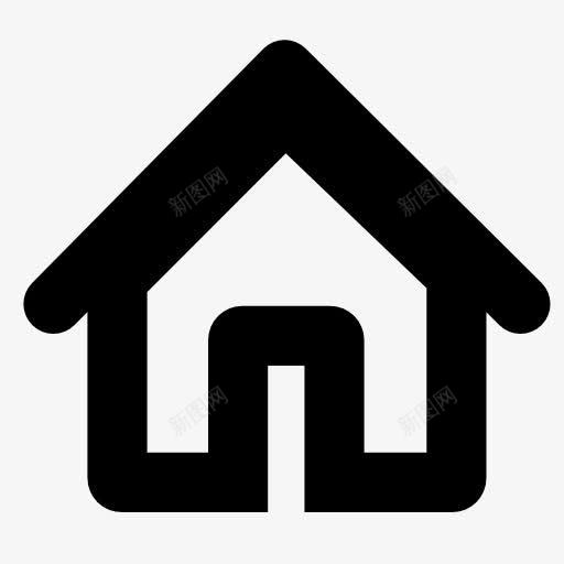 home标志图标png_新图网 https://ixintu.com home tabbar主页 主页 房子 房屋 首页