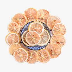 特级柠檬片产品实物水果茶冻干柠檬片高清图片
