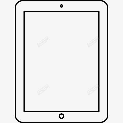 iPad图标png_新图网 https://ixintu.com iPad框 平板电脑 技术 电子书 触摸屏