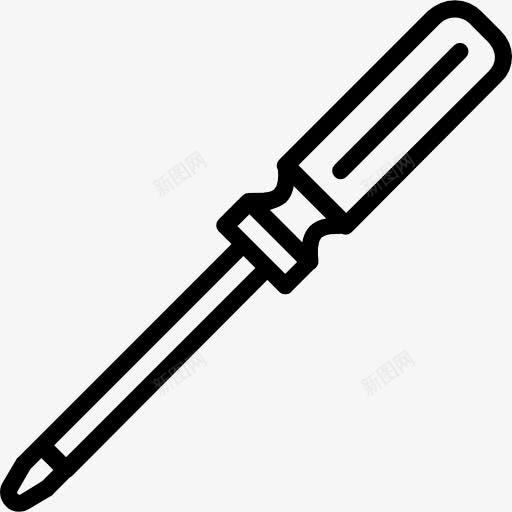 螺丝刀图标png_新图网 https://ixintu.com 家电维修 建设 改进 施工工具 螺丝刀